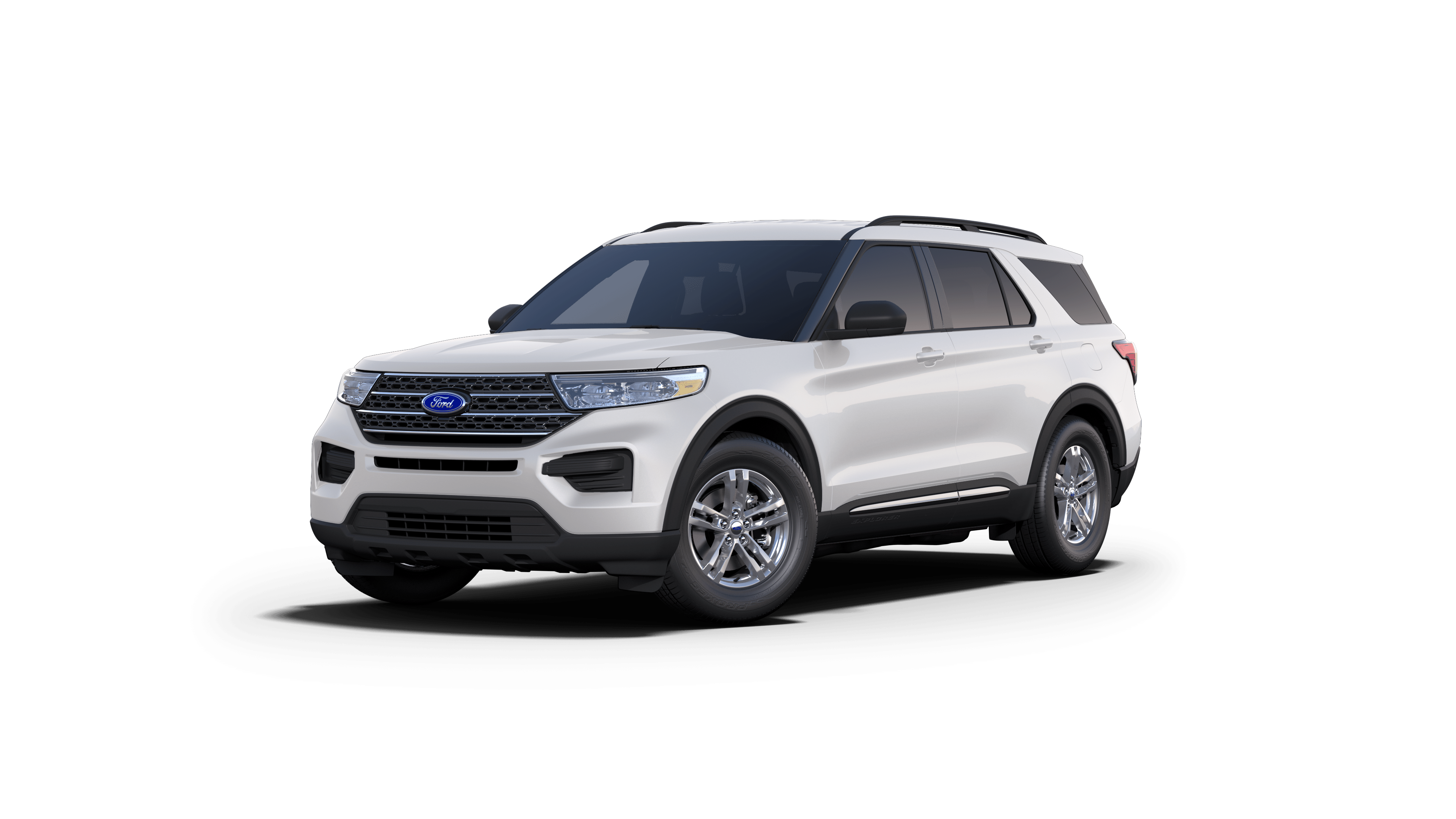 New Oxford White 2020 Ford Explorer XLT RWD for sale at Southwest Ford ...